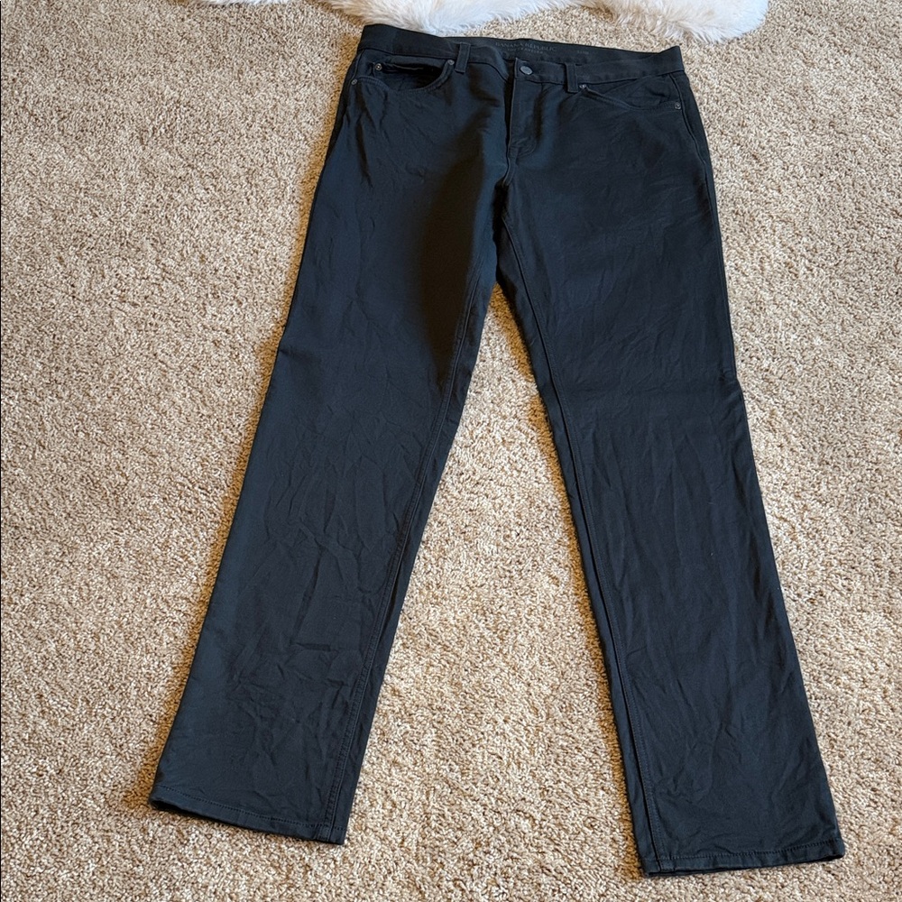Banana Republic Black Chinos